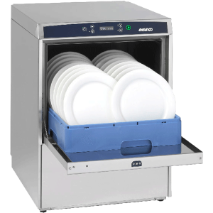 LAVASTOVIGLIE ELETTRONICA CON DOPPIA PARETE, CESTO QUADRO 50X50 V230M CON DOPPIO DOSATORE